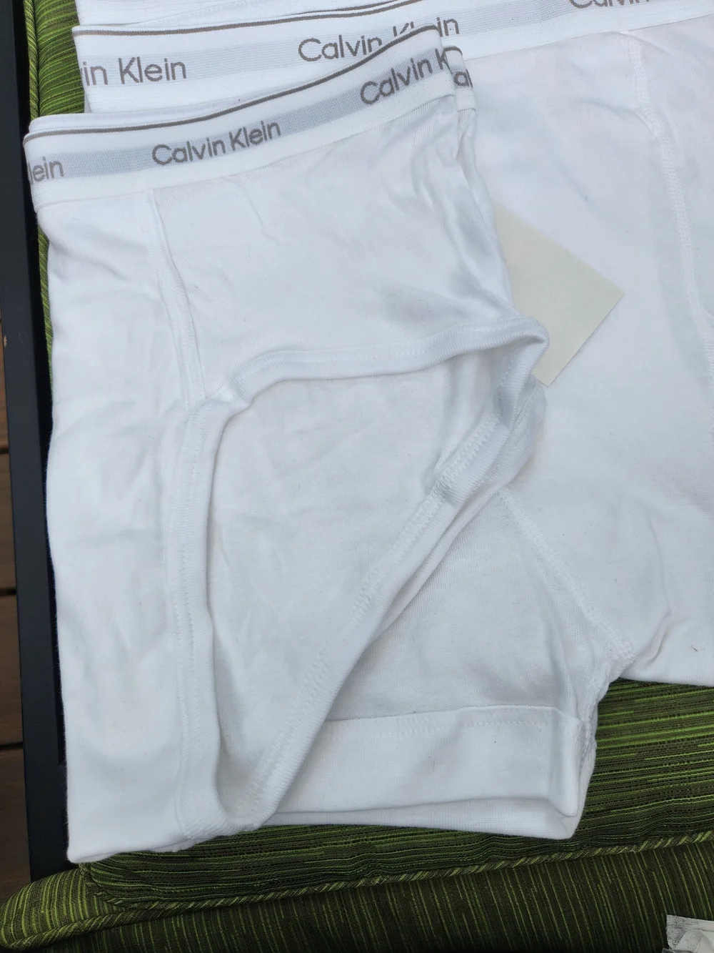 Calvin Klein White Men’s Cotton Briefs and Boxers - 3 Pack